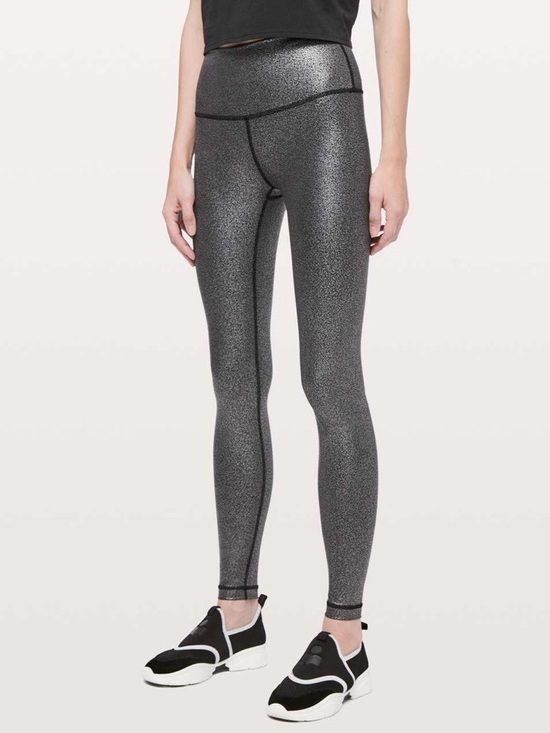 Lululemon Pants - Lululemon Wunder Under Performance Luxtreme Leggings in Luminosity Foil 8